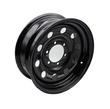 Black 16x6 Trailer Rim Wheel 6 Lugs Holes 5.5 BC 16 X 6 inch 6x5.5 Bolt Circle