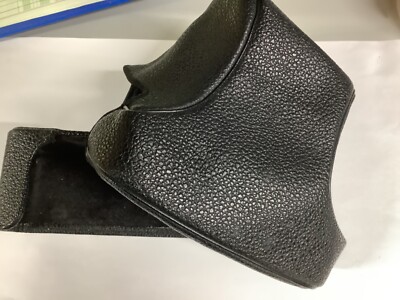 VINTAGE BLACK LEATHER CAMERA CASE FIT SI 2000