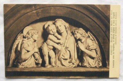 alte Postkarte Firenze Museo di Santa Maria del Fiore