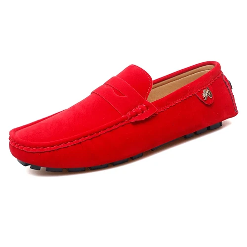 Loafers Women Boys Driving Shoes Moccasins Flats Designer Mens Loafers Pink - Picture 25 of 37