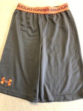 Under Armour Sweat Shorts Teen Boys Youth Lar...
