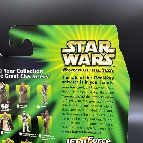 2000 Star Wars FODE AND BEED-PODRACE ANNOUNCERS Power Of The Jedi Figure New - Picture 15 of 18