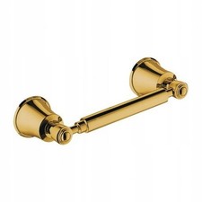 Retro Toilet Paper Holder Gold Brass Wall Mounted