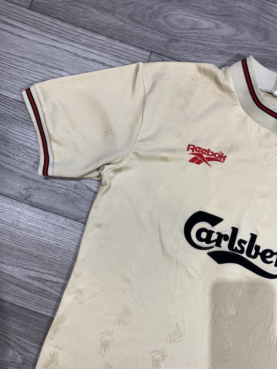 LIVERPOOL 1996 1997 AWAY FOOTBALL SHIRT SOCCER JERSEY REEBOK Size