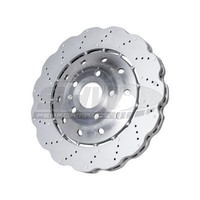 2X SHW Performance Bremsscheibe AFX45431 FüR Audi