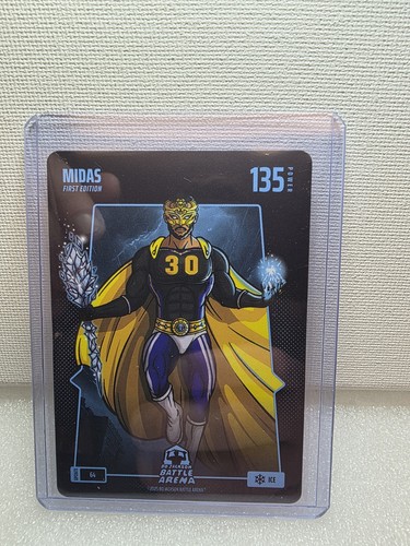 Steph Curry MIDAS Ice 2025 Bo Jackson Battle Arena Update TCG Card #64 Warriors