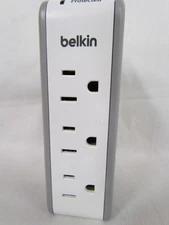 Belkin BST300BG 3-Outlet SurgePlus USB Swivel Surge Protector Power Strip