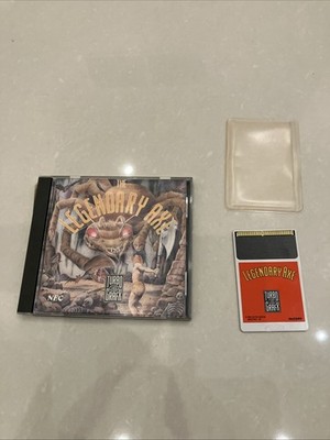 The Legendary Axe Turbografx 16 Case, Manual, HuCard Tested TG 16