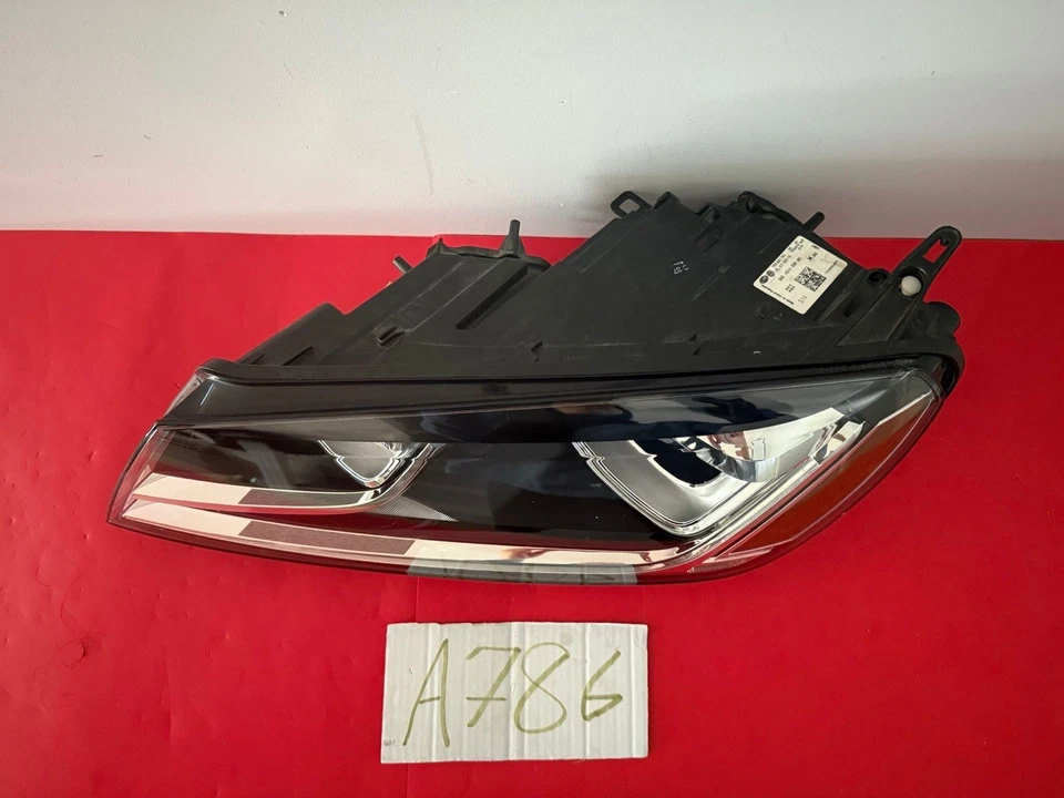Левая ксеноновая адаптивная фара для Volkswagen Touareg 2015–2017 годов от оригинального производителя 786 - Изображение 2 из 4