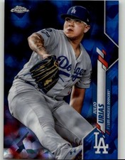 2020 Topps Chrome Sapphire Edition Julio Urias #628 Los Angeles Dodgers