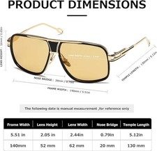 Sunglasses Men Women Unisex Goggle Alloy Big Frame Metal Punk Style Shield