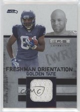 2010 Rookies & Stars Longevity Freshman Orientation Jerseys /249 Golden Tate 0a3