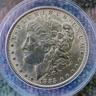 1885 P  Morgan Silver Dollar ANACS Graded MS 60 Check Photos.