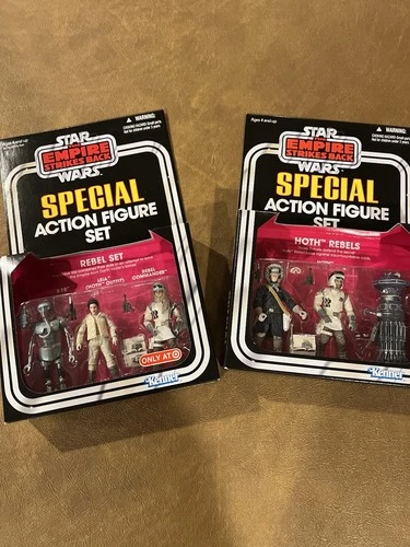 Star Wars Target The Vintage Collection 2011 Rebel/Hoth Set 3 Pack Set NEW Lotx2