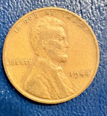 1944 Wheat Penny, Unclear L In Liberty