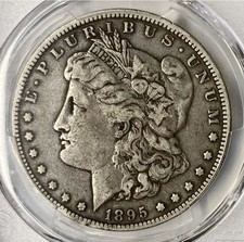 PCGS VF 25 1895-O Morgan Silver Dollar New Orleans Mint