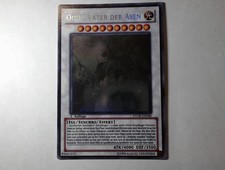 Yugioh ODIN, VATER DER ASEN , stor-de040 Ghost Rare deutsch Near Mint 1. Auflage