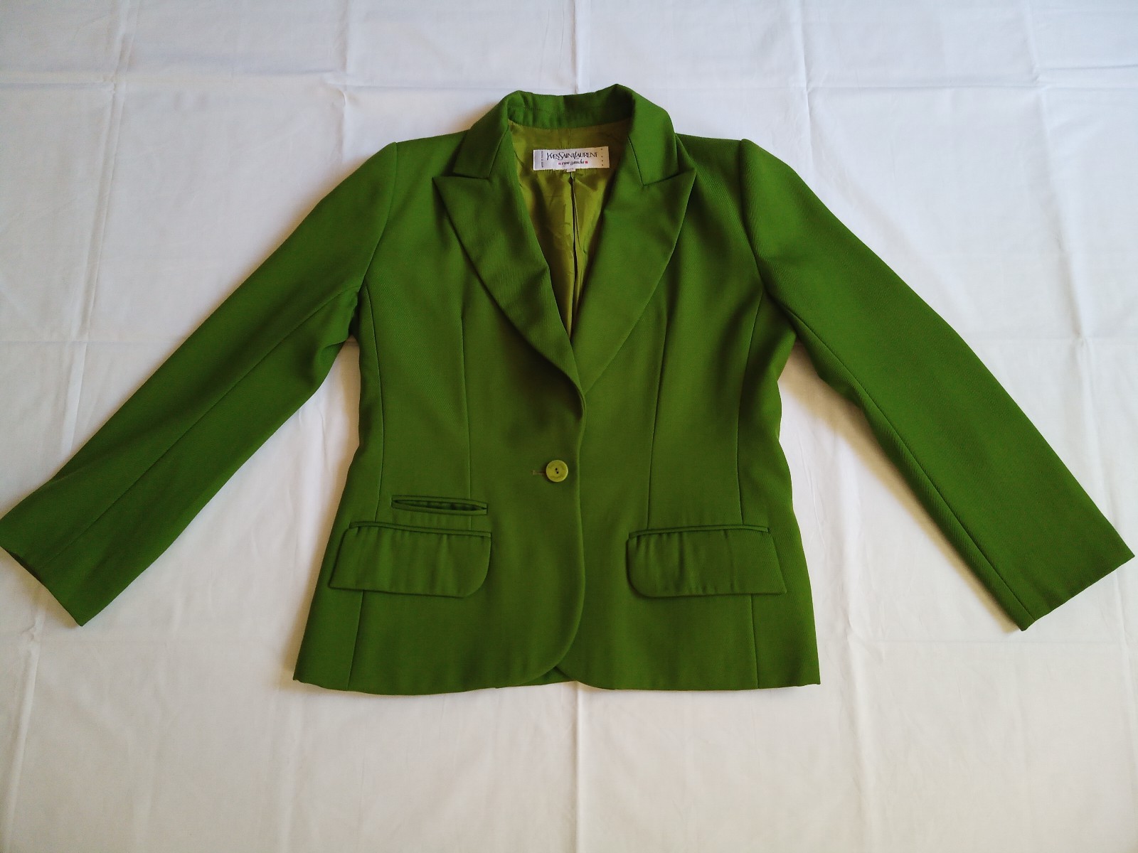 ?Giacca donna YVES SAINT LAURENT vintage LANA taglia: 46 Made in FRANCE. ?