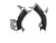 Acerbis X-Grip Frame Guard - Silver/Black 2689411015