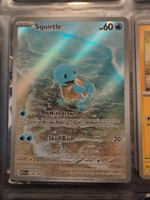 Pokémon TCG Squirtle 170/165 Scarlet & Violet 151 Illustration Rare NM Condition on eBay