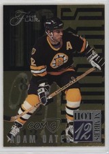 1994-95 Flair Hot Numbers Adam Oates #6 HOF 1o1v