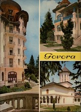 Govora Romania vintage postcard e186