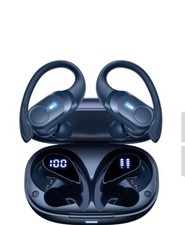 Wireless Earbuds Bluetooth Headphones 70hrs Playback Waterproof IPX7 Blue