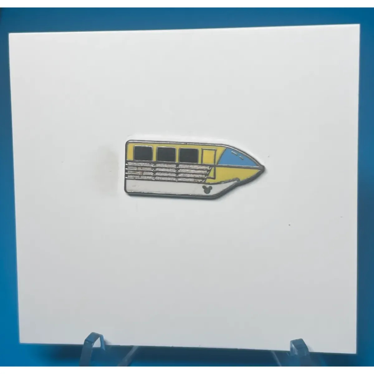 DLR Hidden Mickey Series - Monorail Collection 1 of 5 MARK II Yellow 2011 Pin