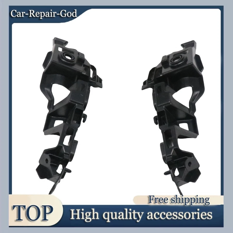 Soporte de montaje de parachoques delantero izquierdo+derecho para Volkswagen Golf GTI 2015-2018 Foto 2 de 4