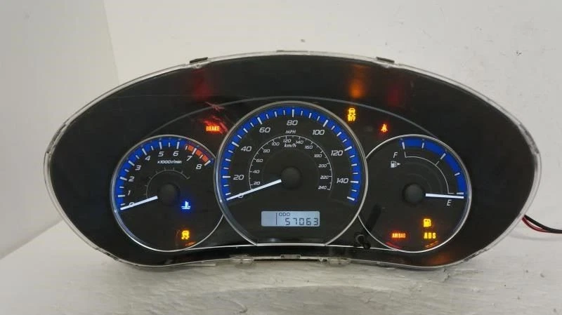 2011 Subaru Forester Speedometer Gauge Instrument Cluster 57K Mileage 85003SC310 - Image 2 of 4