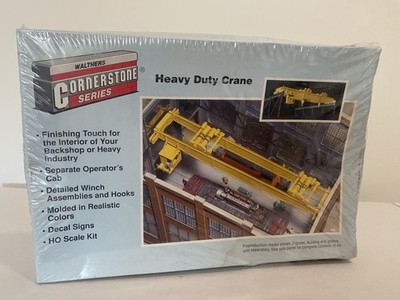 Walthers Cornerstone 933-3150 HO Heavy Duty Overhead Crane Kit SEALED Denmark