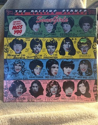  Rolling Stones ''Some Girls '' 1978 Original Cover Vinyl !* Never OPEN- NEW* 