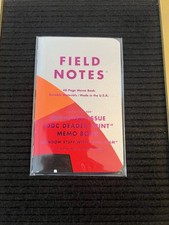 Field Notes Notebooks DDC Deader Print Single Notebook