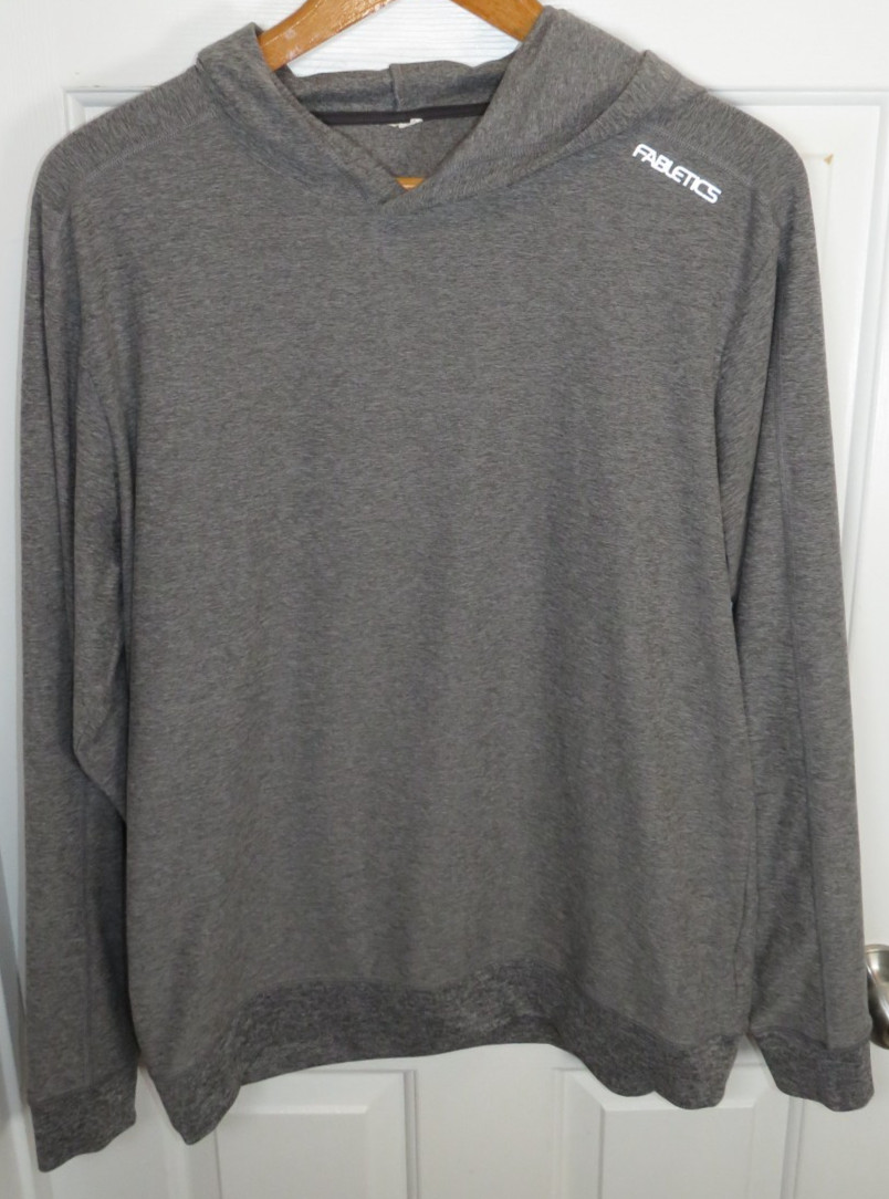 Fabletics The Cloud Jersey Performance Hoodie Ony… - image 1