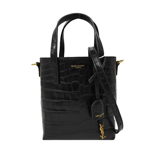 【Authentic】 Yves Saint Laurent Black Leather Handbags (DDP)