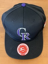 New Colorado Rockies Adjustable Youth Baseball Cap Black MLB OC Sports Strapback