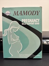 Mamody Pregnancy Belly Support Band Size Medium Black