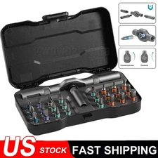 25PCS 24 in 1 Magnetic Screwdriver Head Set PC Phone Electronics Repair Tool Kit