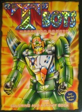 "T"Bots Morphing Robots Coloring & Activity Book - Green Robot