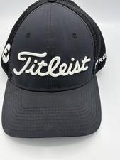 Black Titleist Pro V1 FJ Golf Hat Ball Cap Large/X Large RN 11493 By New Era