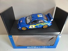 AUTOart 1/18 Subaru Impreza WRC Burns/Reid - Rally Monte Carlo 2001 - 80192