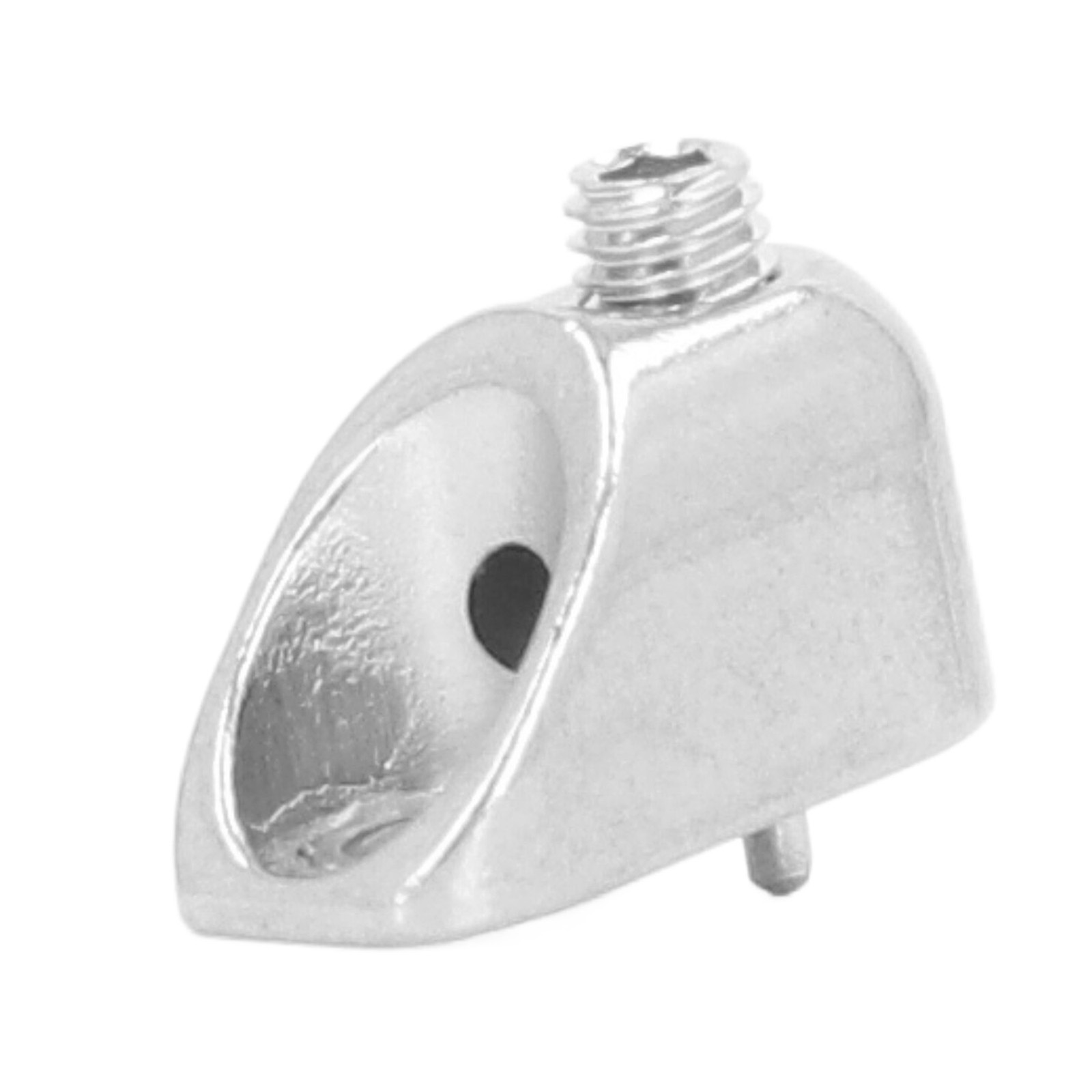 Electric Headless Guitar Locking Nut Zinc Alloy Replacement For 6 String Split