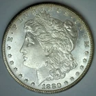 1880 CC Morgan Silver Dollar BU $1 US Coin Carson City Mint Proof Like