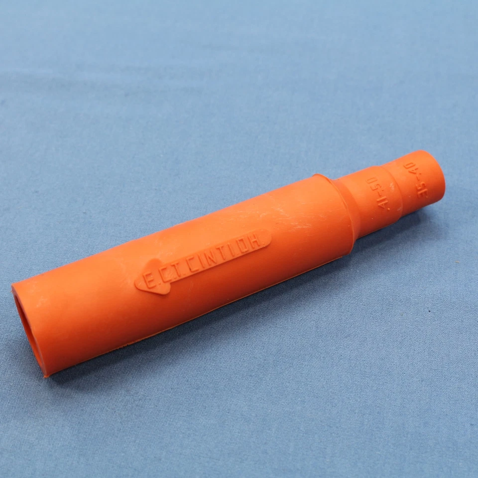 10 mangas isolantes tipo câmera laranja Leviton macho ECT 15 Series 15SDM-48O - Imagem 3 de 4