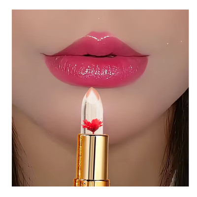 Color-Changing magic Petal Jelly Lip gloss - Moisturizing, Long-Lasting lipstick