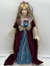 Rapunzel Porcelain Doll 16 With Stand Paradis...