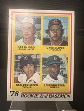 1978 Topps Set-Break #704 Rookie Lou Whitaker VG-VGEX - Rookie 2nd basemen RC