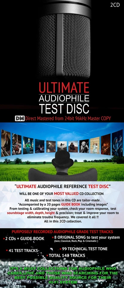 Ultimate Audiophile Test Disc, Music CD, Hi-Fi Test Disc, Audiophile Test Disc, - Image 3 of 4