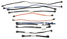 Lot of 11 Premium OEM Foxconn Luxshare HP SATA Data Cable 8" 11" 12" 17" 23"