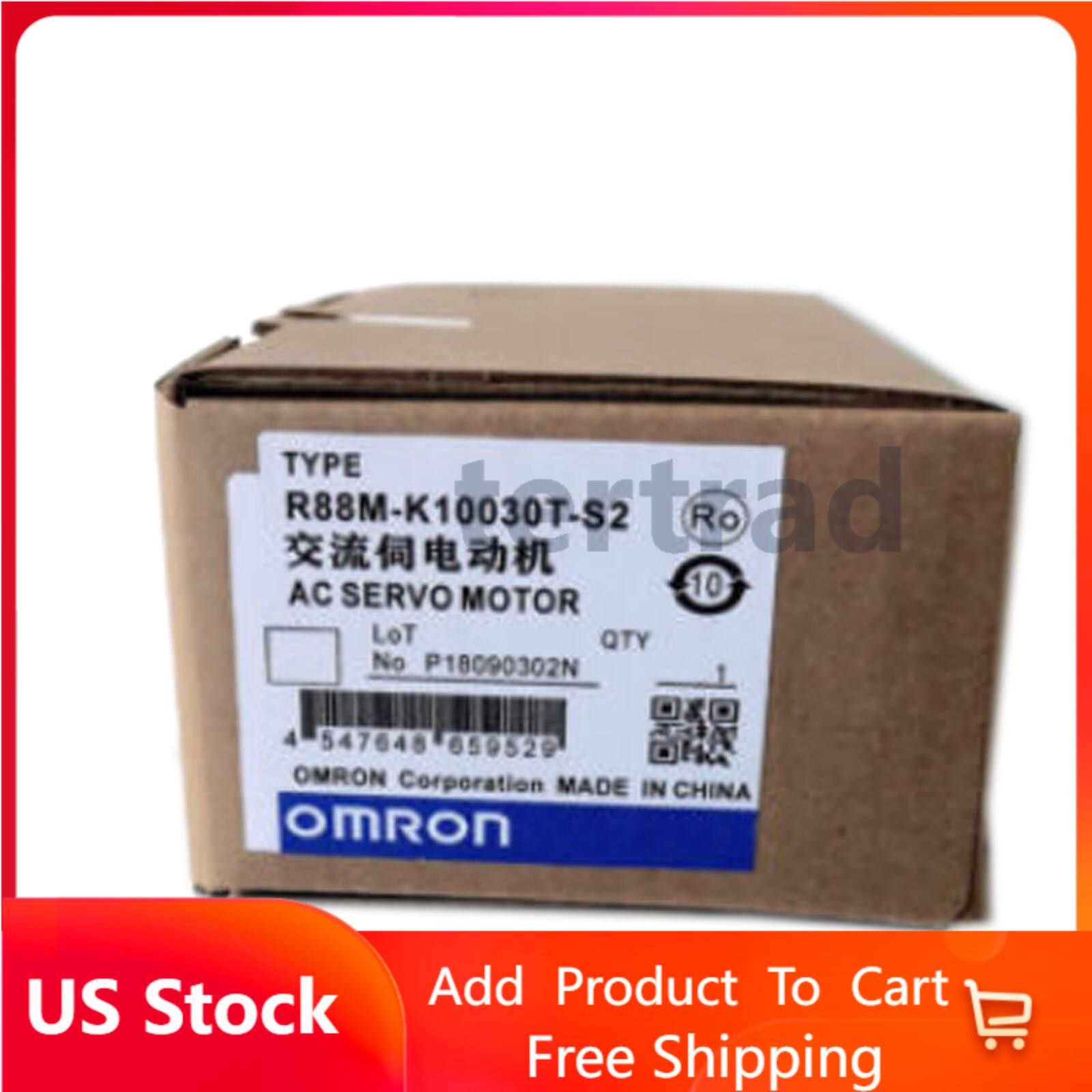 1pcs new OMRON R88M-K10030T-S2 ac servo motor R88MK10030TS2